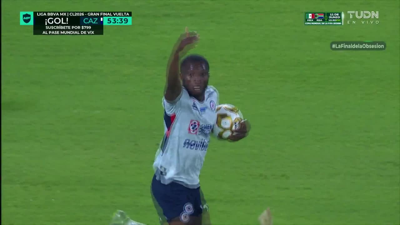 ¡Autogol de Duarte! Cruz Azul empata la Gran Final con esta jugada