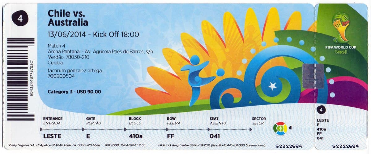 En Brasil 2014 también se presentó un diseño sobrio y que reflejó la alegría del país que albergó el Mundial.