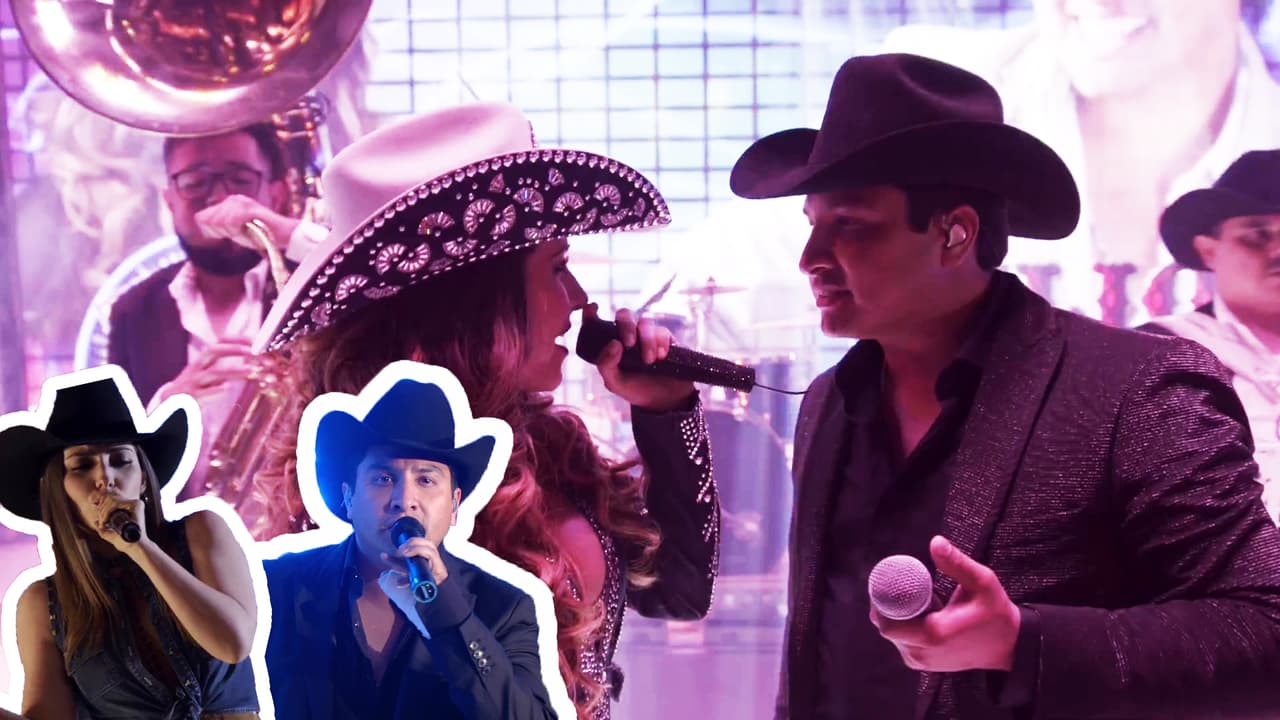 'La Regia' y Julión Álvarez, el dueto que causó revuelo en 'La doble vida de Estela Carrillo'