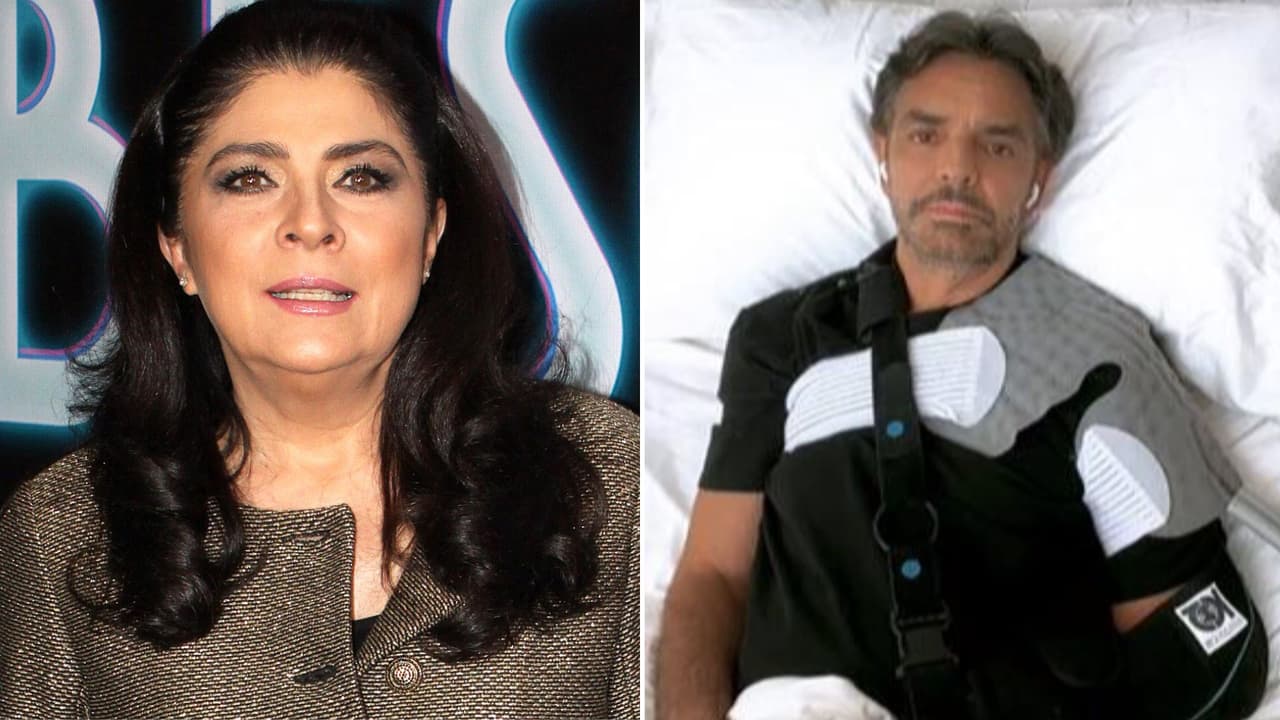 Victoria Ruffo asegura que Eugenio Derbez se accidentó por andar haciendo "tarugadas"