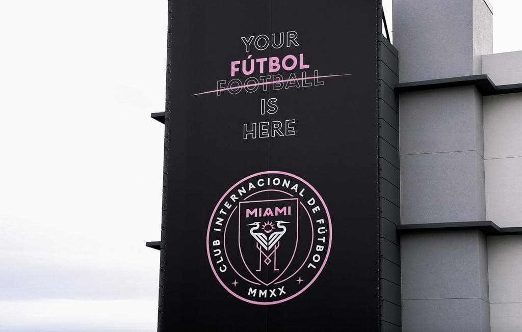 Con la frase 'futbol' y no 'football' tratan de impulsar a este equipo en Miami.