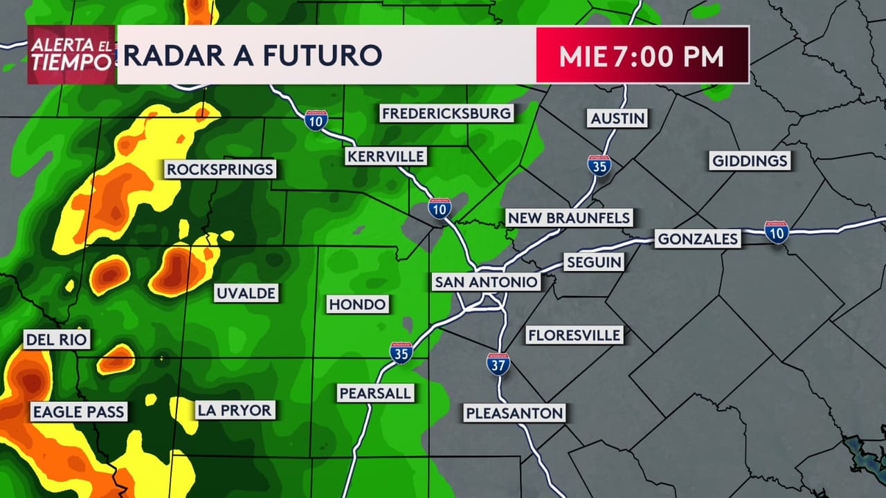 Esta noche se esperan lluvias y tormentas generalizadas con algunas lluvias intensas e inundaciones.