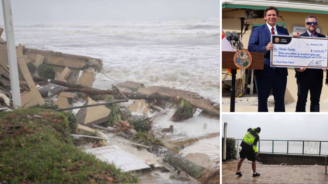 Así se distribuirán los $100 millones para combatir la erosión de las playas en condados afectados por huracanes Ian y Nicole