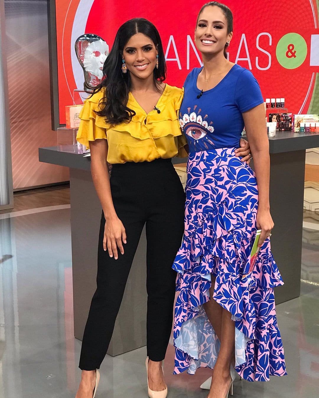 Francisca Lachapel y Aleyda Ortiz compartieron el mismo sueño de convertirse en reina de Nuestra Belleza Latina y ambas lo lograron gracias a su belleza particular y simpatía envolvente. Ahora las vemos compartiendo las cámaras en Despierta América.