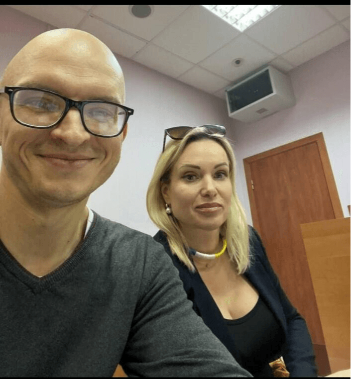 La imagen fue compartida en el canal de Telegram de la mujer.