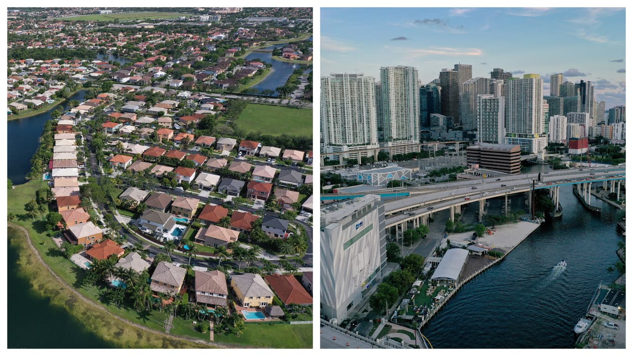 Estas son las zonas que han tenido un menor aumento en el precio de los alquileres en Miami-Dade