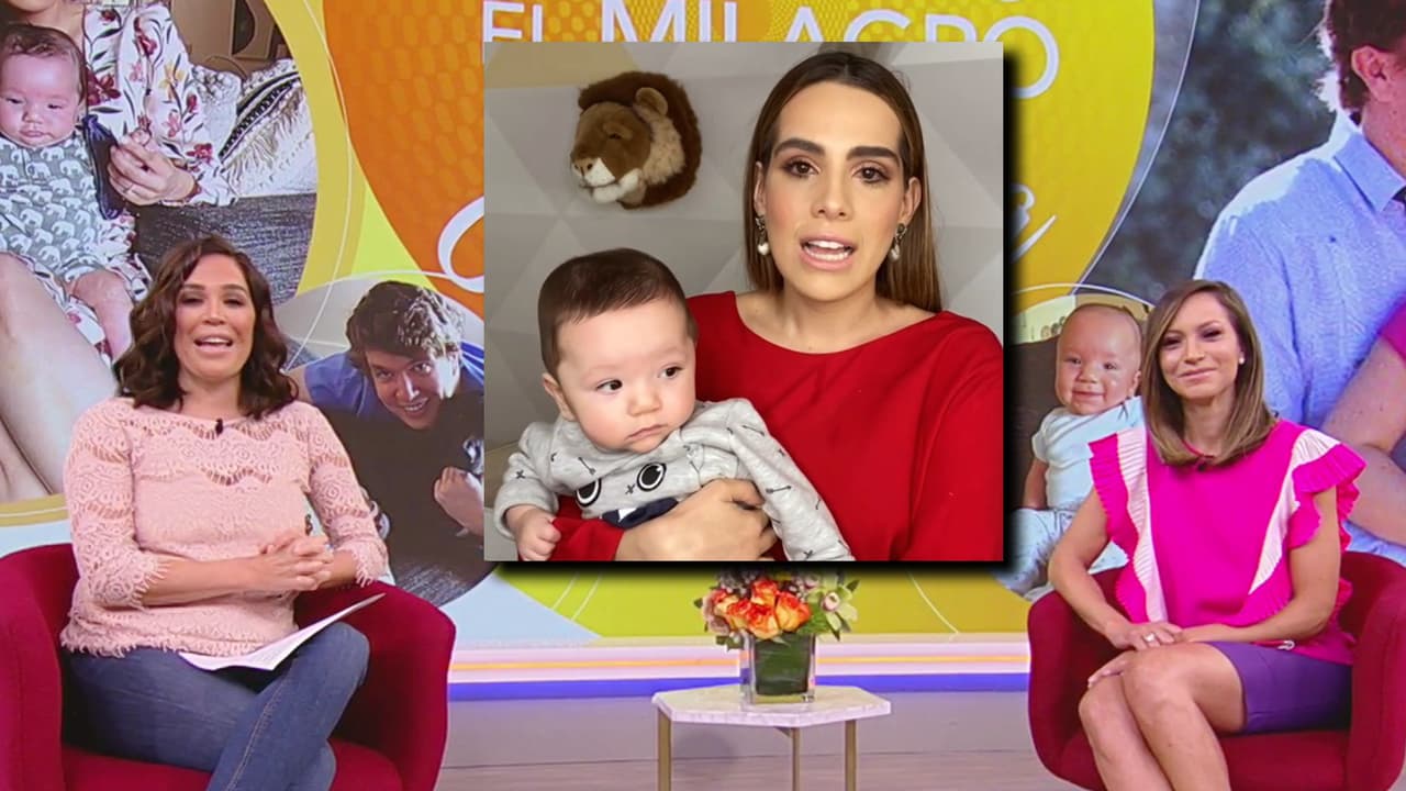 El tiempo pasa volando y prueba de ello es este video en el que la conductora venezolana presentó al bebé al que considera un "milagro" en su vida.