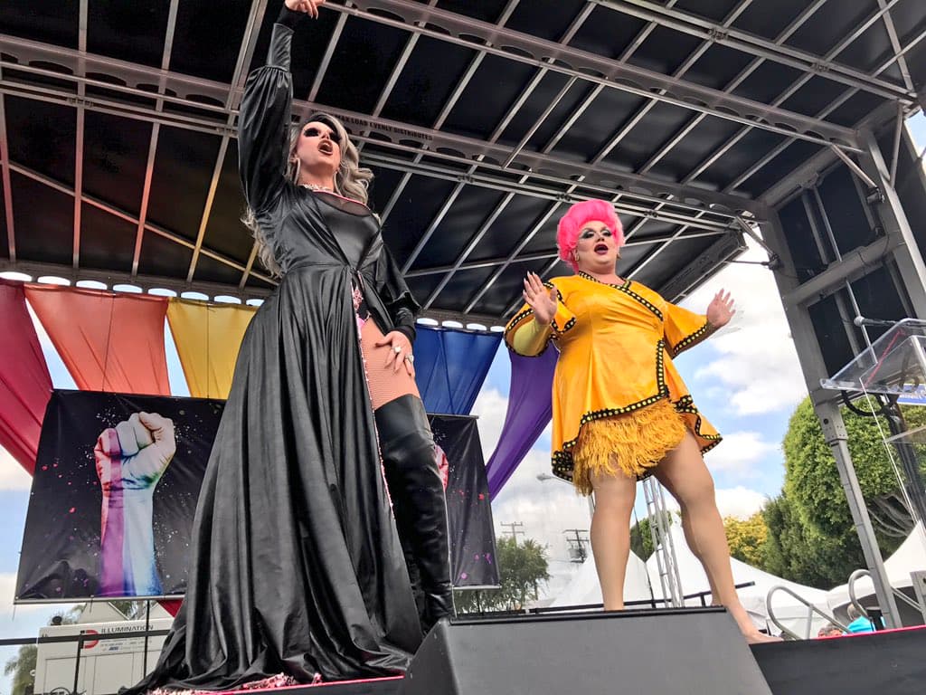 La comunidad transgénero participó en #ResistMarch.