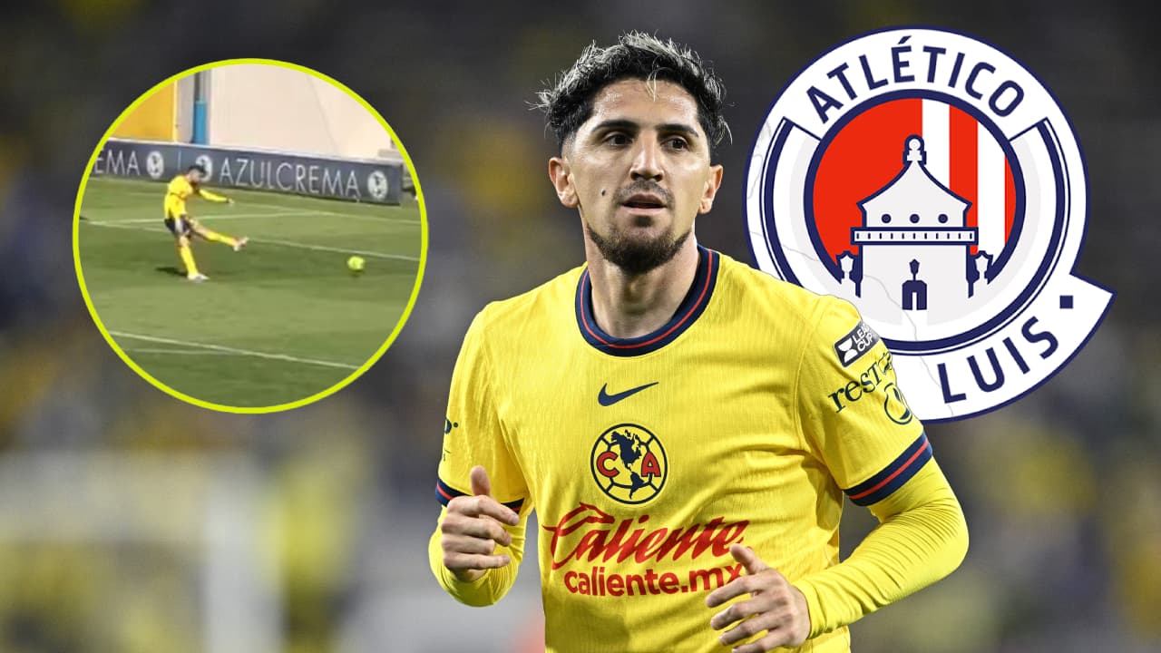 Diego Valdés reaparece con América y anota ante San Luis