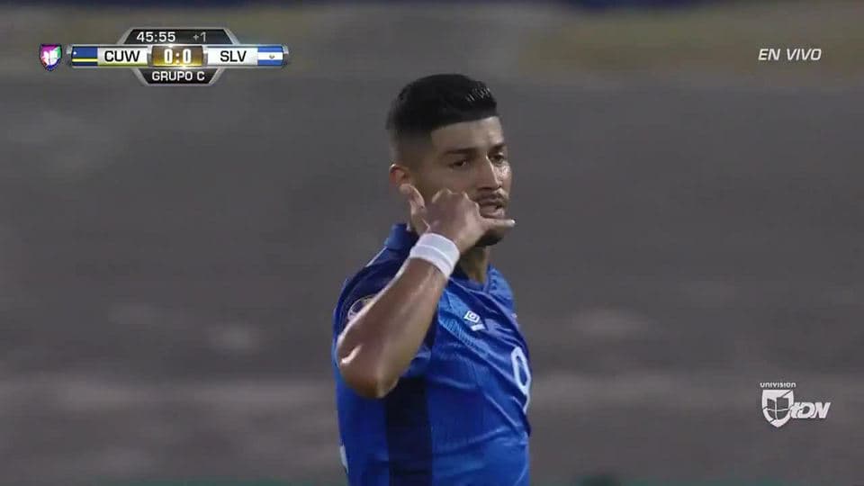 ¡GOOOL! Nelson Bonilla anota para El Salvador