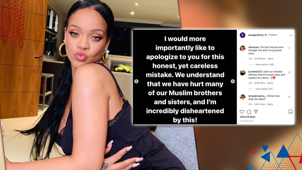 Rihanna bajo fuego por usar textos religiosos del islam en una canción para desfile de moda