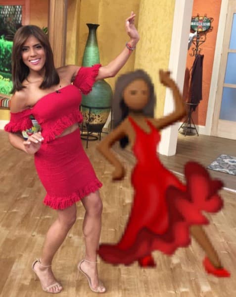 Francisca Lachapel: "¡Tengo mi emoji 😂 Feliz día a tod@s!" (Septiembre 15, 2016)