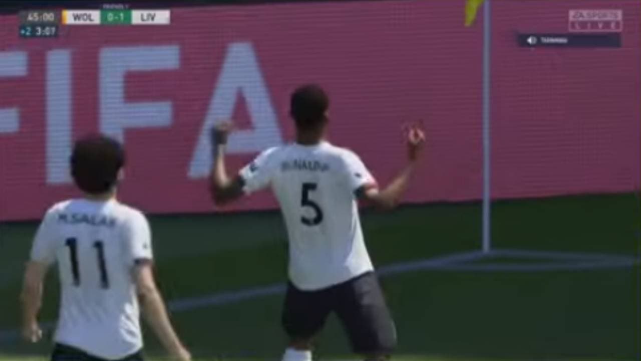 Los Wolves, manejados por Diogo Jota, dieron vuelta al marcador en tiempo añadido. El virtual de Raúl Jiménez hizo el gol para derrotar al Liverpool 2-1.