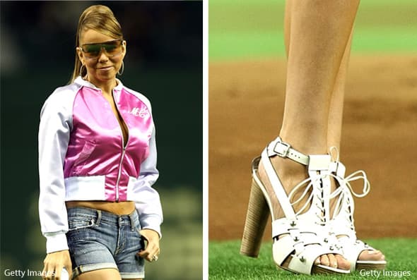 Tiene calzado de todos modelos y alturas.