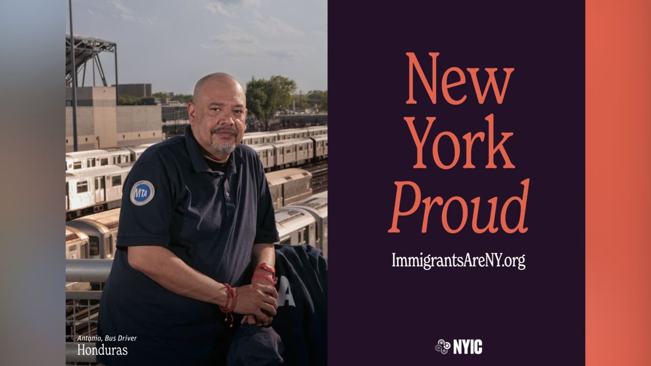 <b><a href="https://www.immigrantsareny.org/about" target="_blank">En total son 25 retratos</a></b> que se estarán exhibiendo entre septiembre y octubre en estaciones del subway y otros espacios públicos.
<br>