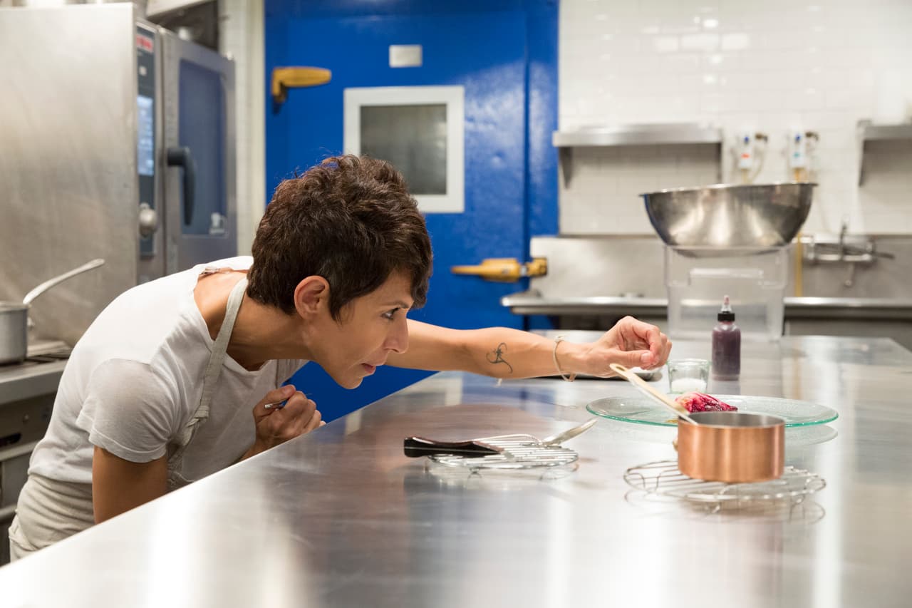 La chef Dominique Crenn