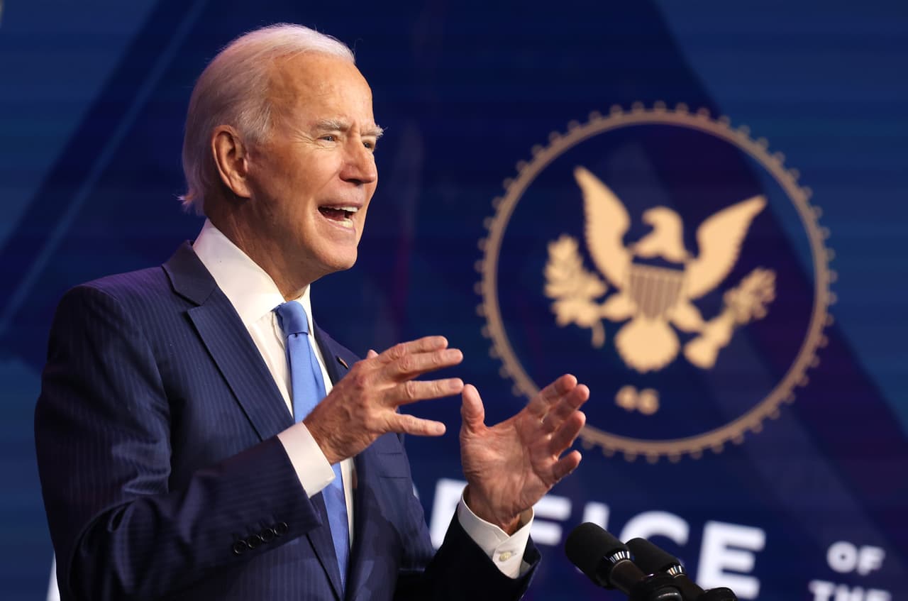 El Colegio Electoral se reúne el lunes para elegir formalmente a Biden como próximo presidente.