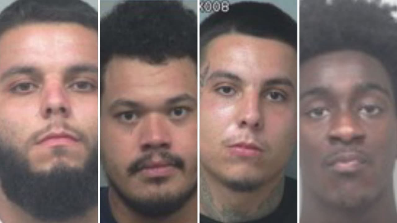 <b>Raúl Herrera y Rubén Herrera</b> fueron capturados por la Unidad contra pandillas de la Oficina del condado de Gwinnett. 
<b>Daniel Herrera</b> es el tercer hermano y actualmente está prófugo de las autoridades. 
<b>Hakim Muhammad,</b> quien era buscado por asesinato en el condado de Oneida, Nueva York.