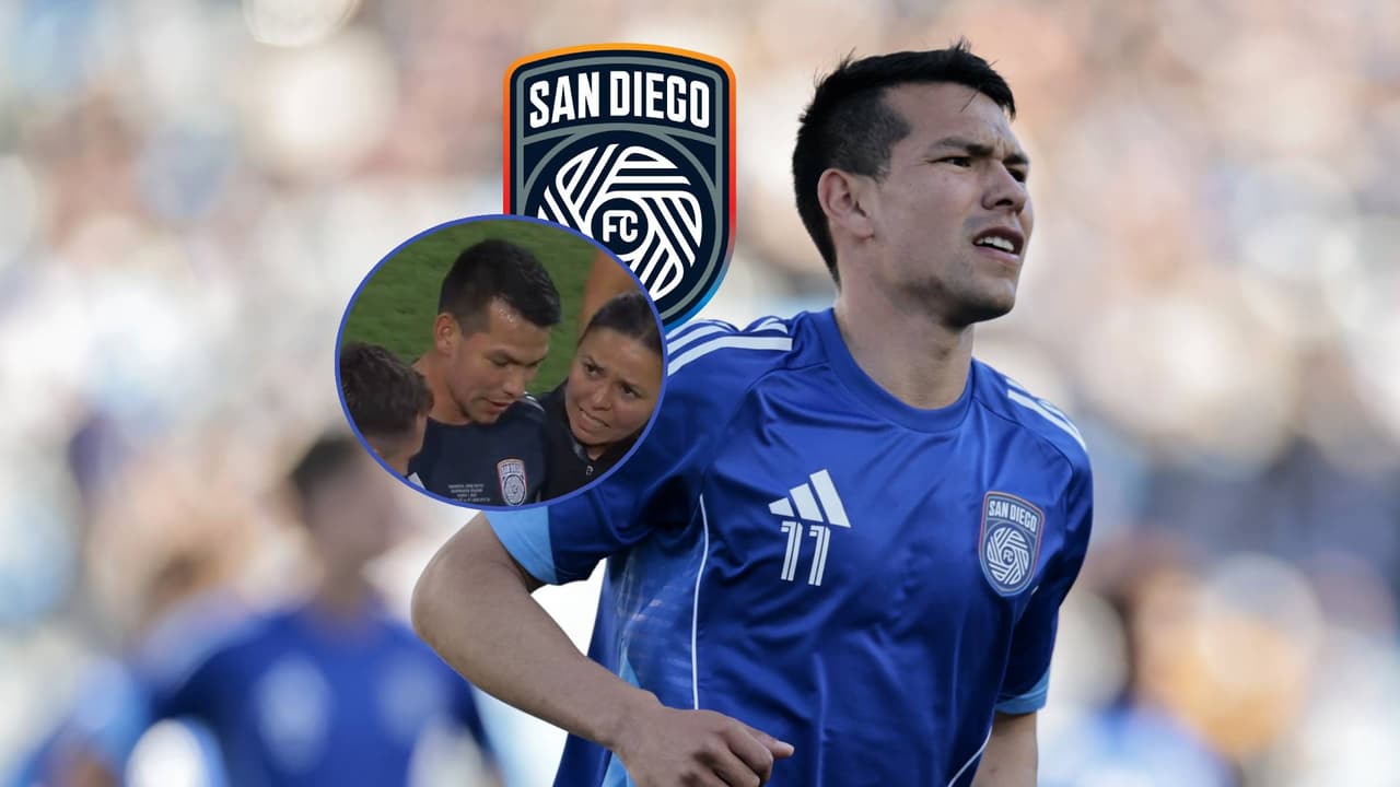 Chucky Lozano sale por lesión con San Diego FC y alerta en Selección Mexicana