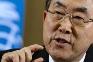 Ban Ki-moon, secretario general de la ONU.