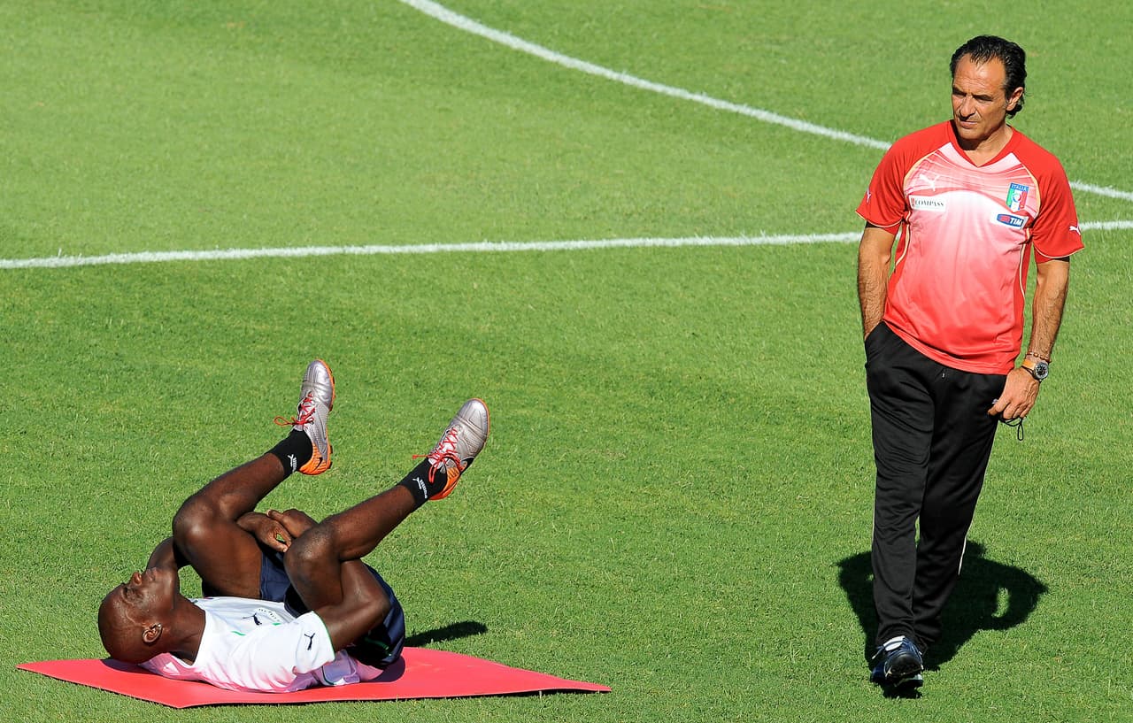 Solamente con Prandelli el talento de "El Niño Malo" Mario Balotelli fue aprovechado para la selección italiana.