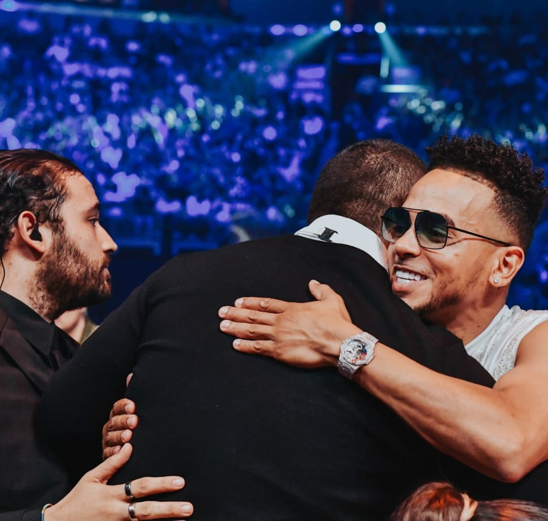 El que más abrazos recibió fue Ozuna, pues arrasó ganándose nueve de los 10 premios a los que estaba nominado.