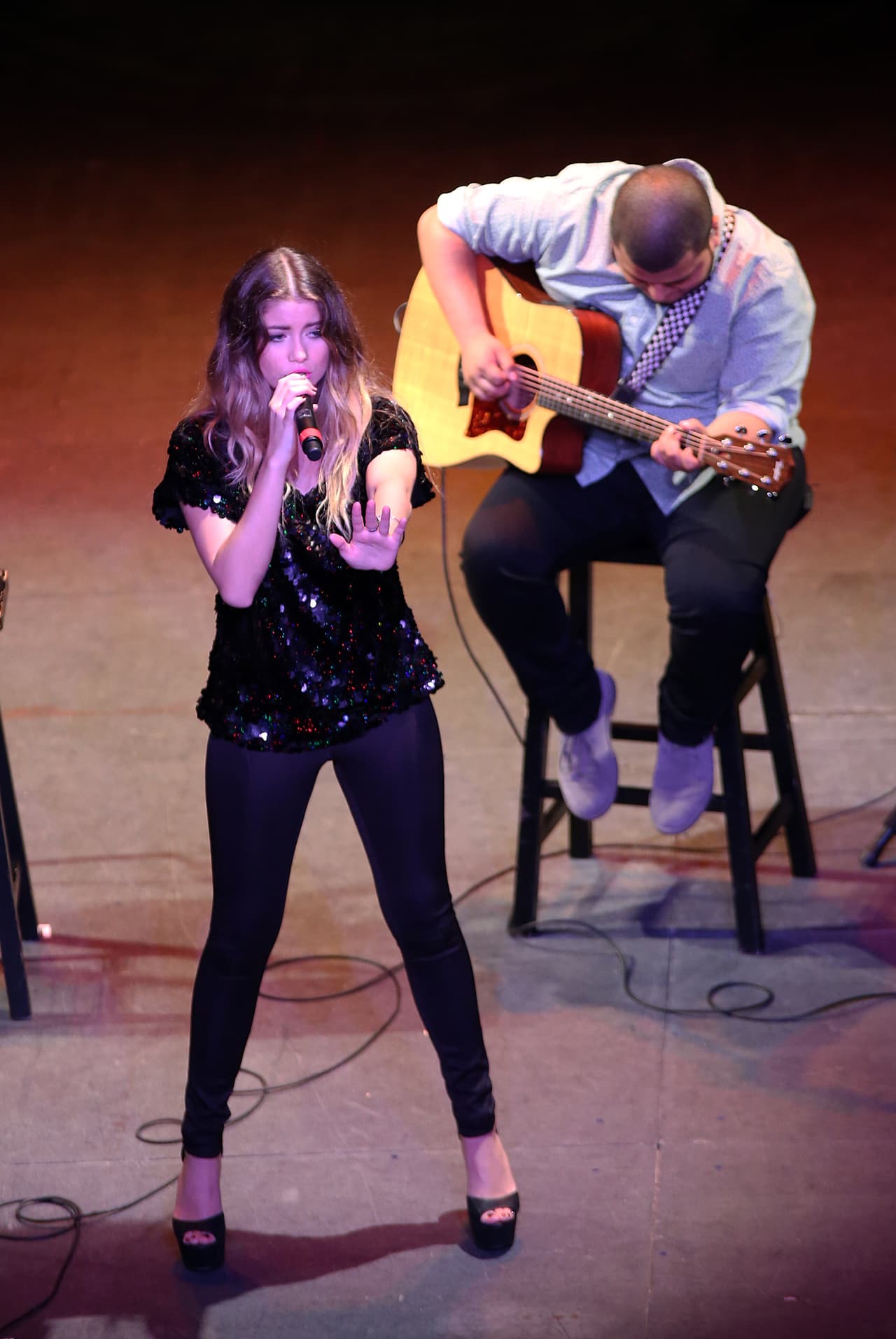 Pablo Alborán y Sofía Reyes embelesaron con su voz y talento a sus fans