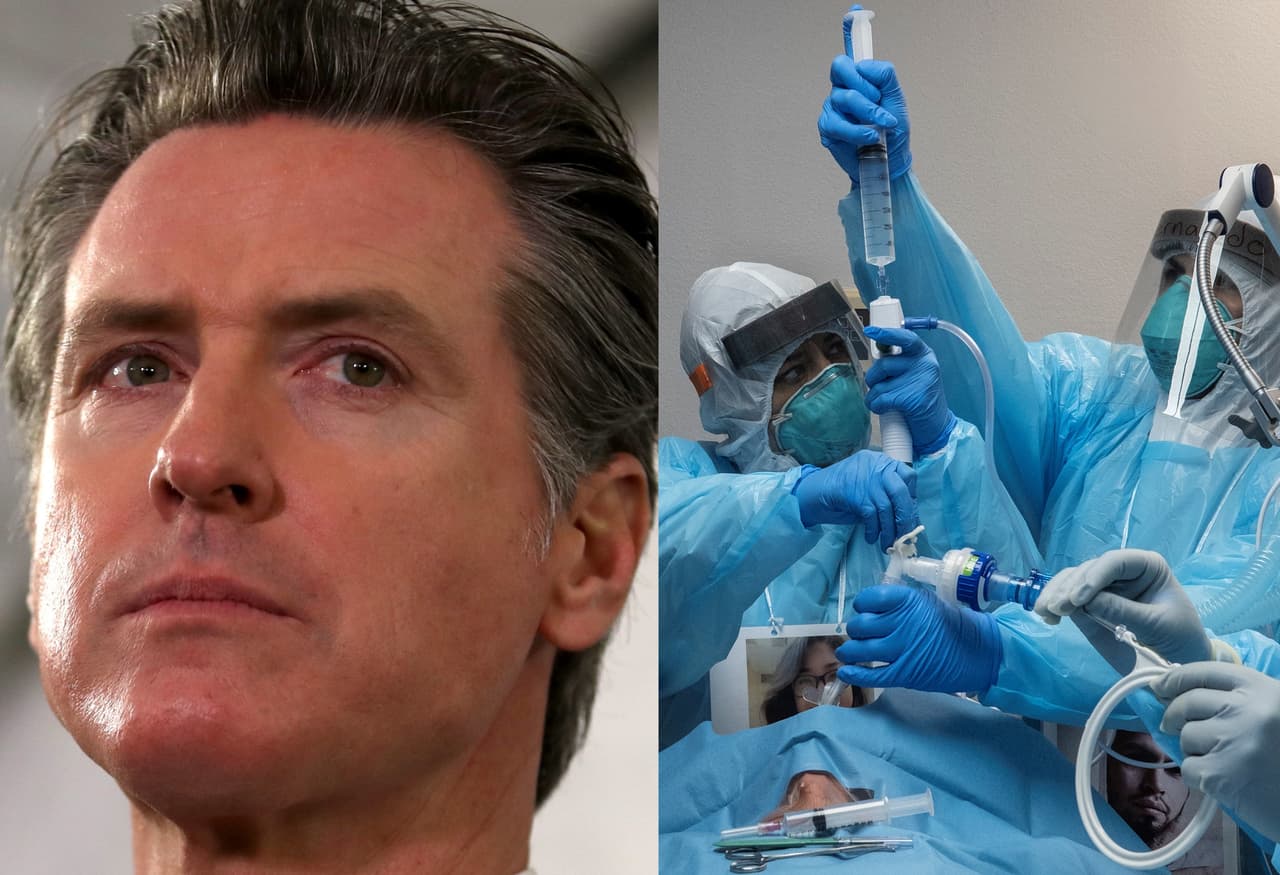 "La esperanza está en el horizonte con la vacunación”, dijo Newsom en su reporte semanal anunciado la llegada a California de unas 327,600 dosis de la vacuna Pfizer en los próximos días.