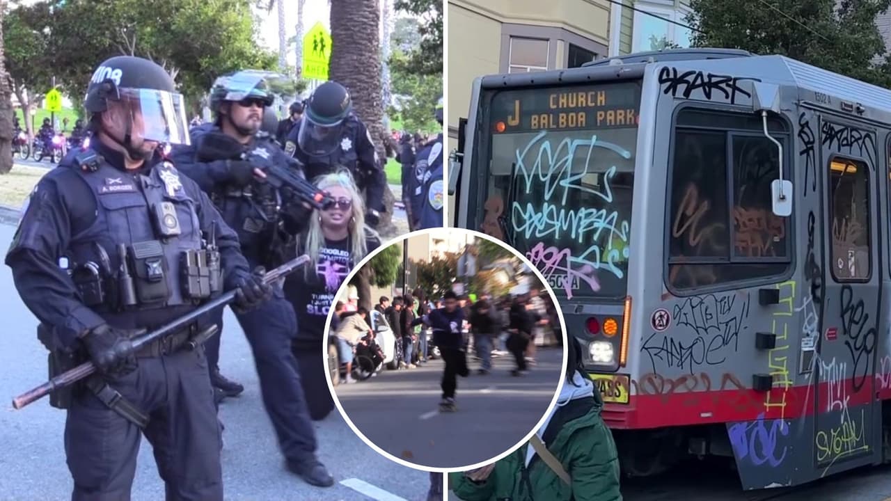 Así estuvo el evento de 'skaters' que terminó en decenas de arrestos en San Francisco