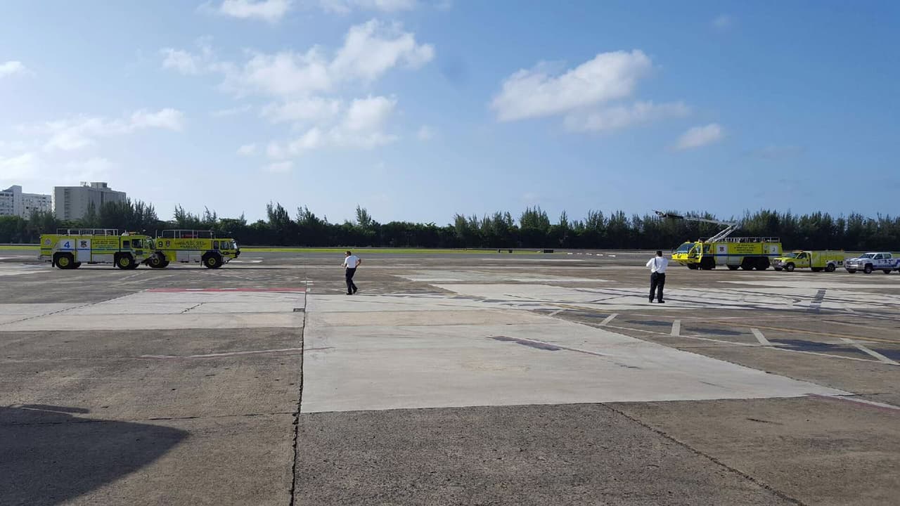 En espera de Mónica Puig a su llegada a Puerto Rico tras ganar medalla de oro.
