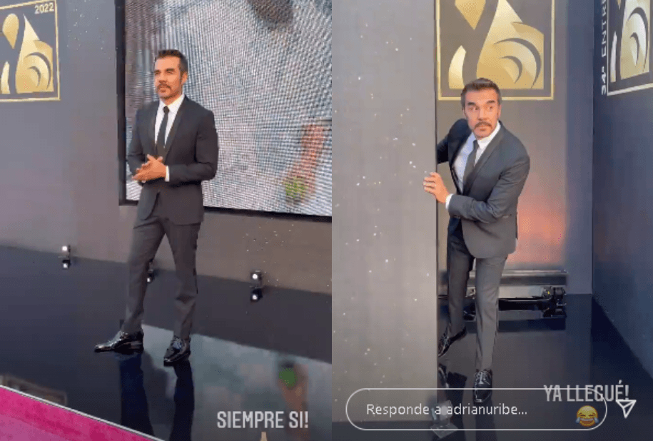 Adrián Uribe en Premio Lo Nuestro.