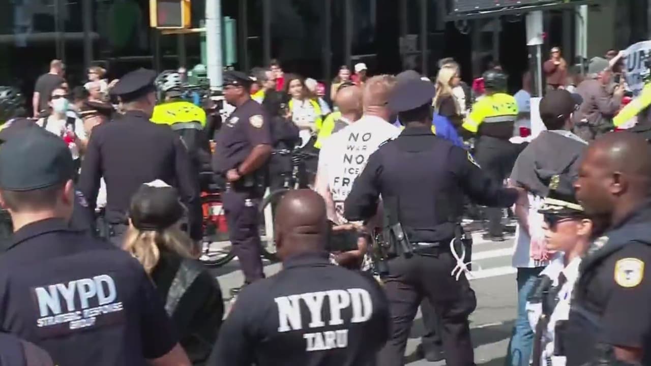 Se desatan protestas en Nueva York por discurso de Netanyahu en la ONU; políticas y actrices habrían sido detenidas
