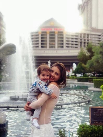 El 12 de marzo de 2017 Michelle Renaud se convirtió en mamá de Marcelo, producto de su relación con el empresario Josué Alvarado.