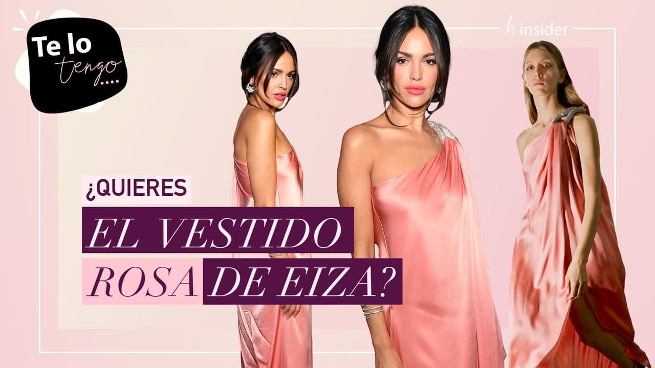 ¿Quieres el vestido rosa de Eiza González? Te Lo Tengo (casi igual pero más barato)