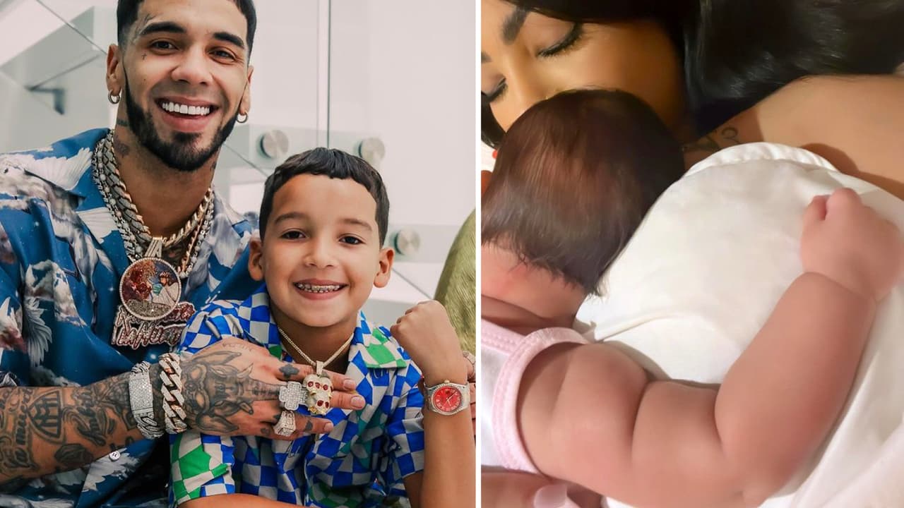 Anuel llena de lujos a su hijo mayor, mientras a la bebé de Yailin no le da 'ni para pañales'