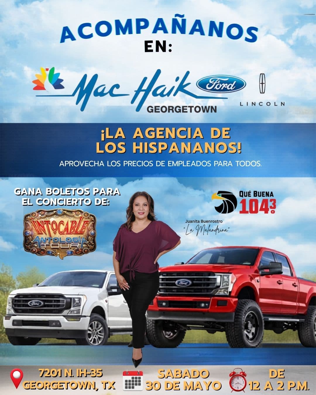 🚗🔥 ¡Este sábado nos vamos a Georgetown! 🔥🚗