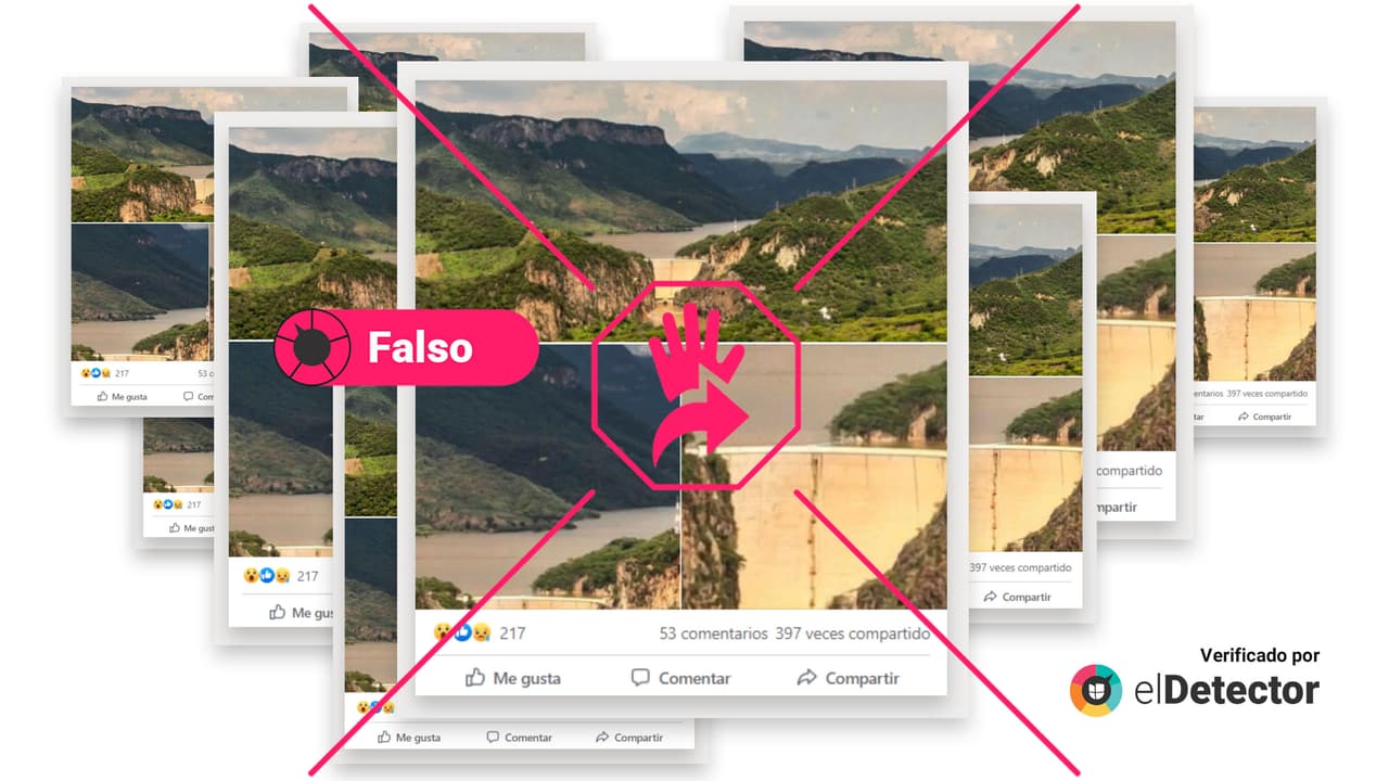 Ni alerta ni daños: estas fotos no muestran que la presa Santa Rosa quedara afectada tras el terremoto en México