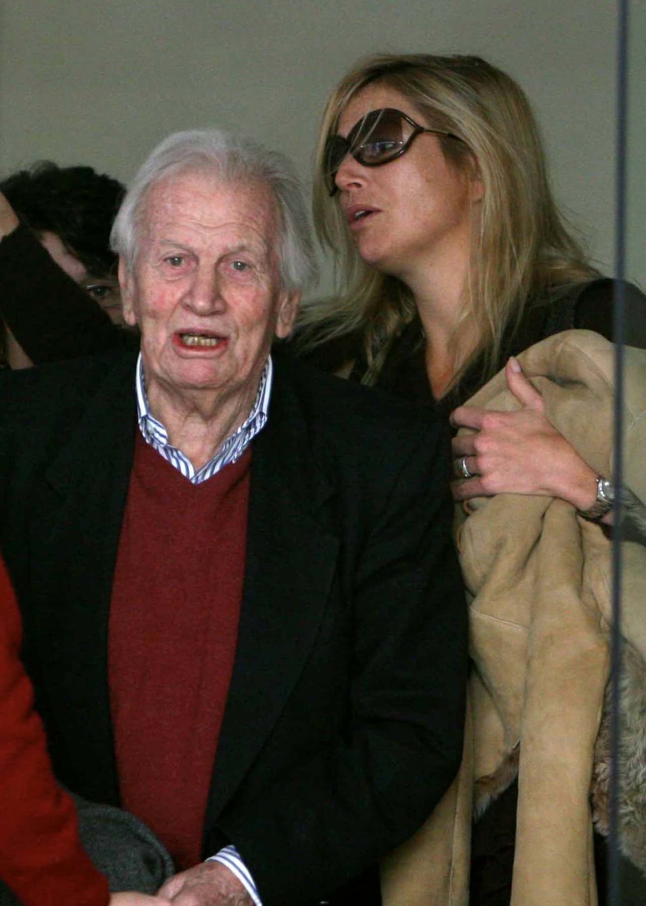 Máxima junto a don Jorge, el hombre que le dio la vida y al que tiene que darle su último adiós esta semana.