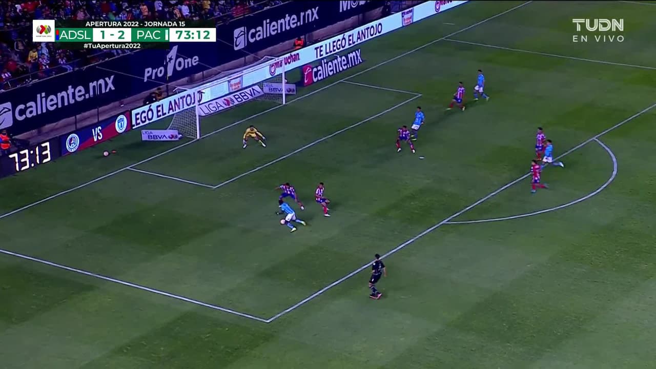 ¡TIRO ATAJADO! disparo por Marino Hinestroza.