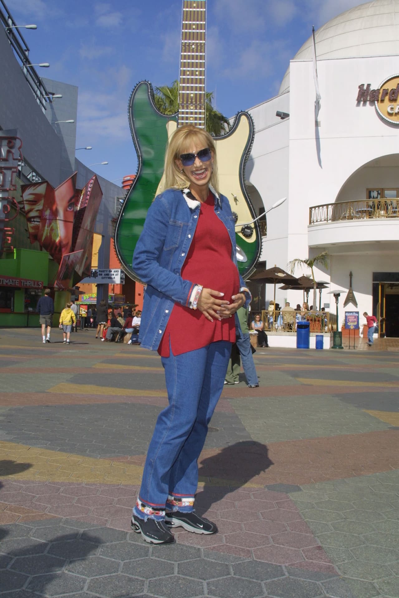 Cute! En esta imagen La Flaca no estaba taaaan flaca.