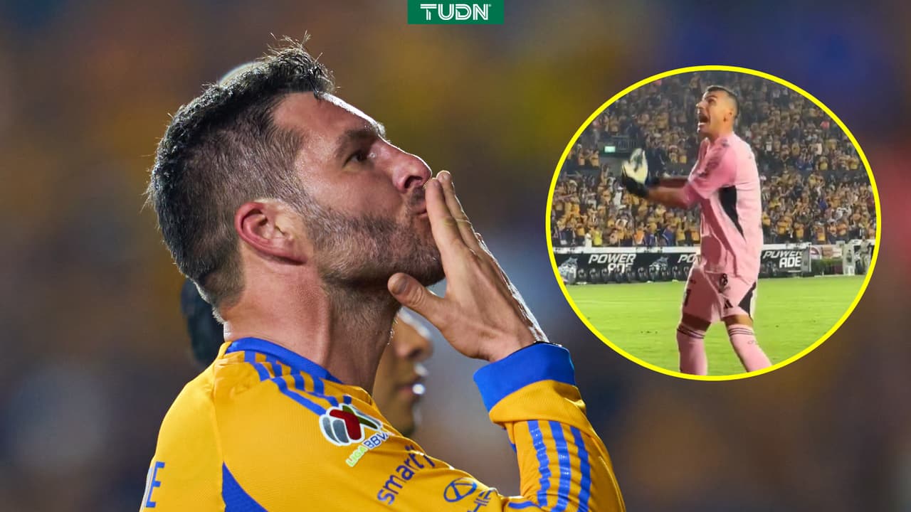 Nahuel Guzmán se burla de afición de Monterrey tras gol de Gignac en el clásico regio 