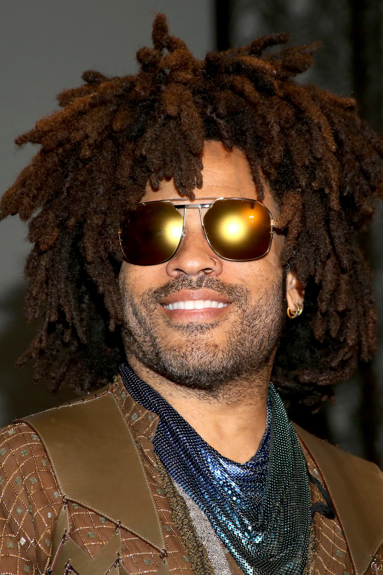 Lenny Kravitz también tuvo un incidente peculiar en pleno show.