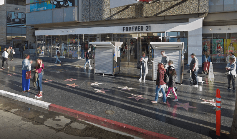 Locación de Hollywood & Highland en el número 6801 Hollywood Blvd. Local 1C-134, Los Angeles, CA 90028