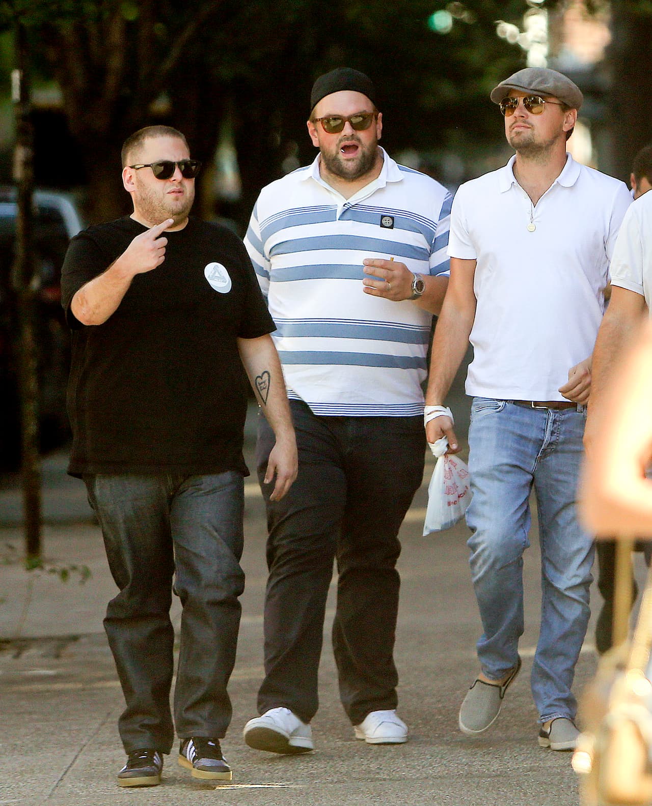 ¡Qué bonitos amiguitos! Los actores recorren Manhattan en sus bicicletas públicas.