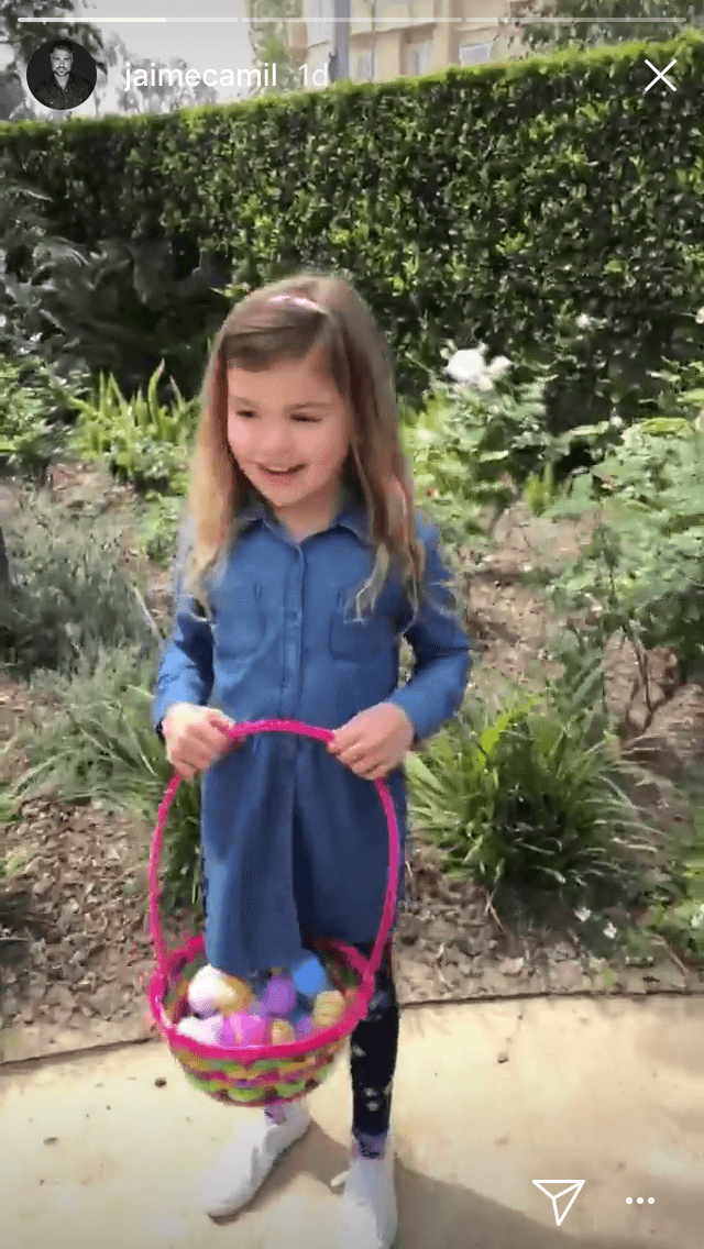 El actor compartió un video e imágenes de Elena, su hija mayor, y del pequeño Jaime.