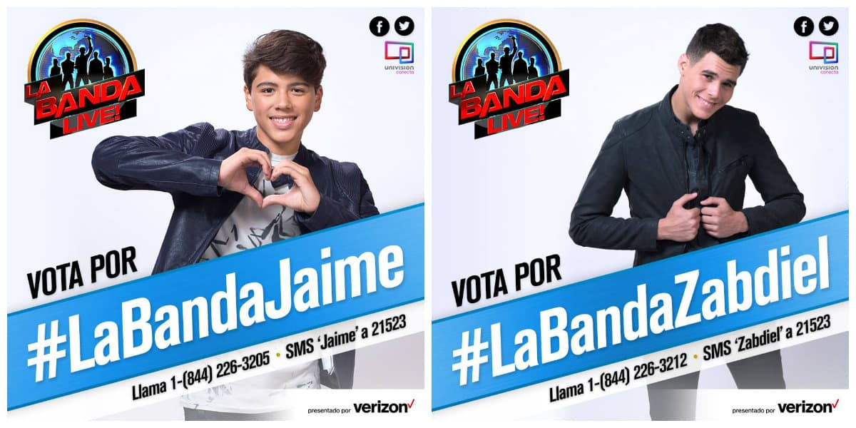 Vota por Zabdiel y Jaime