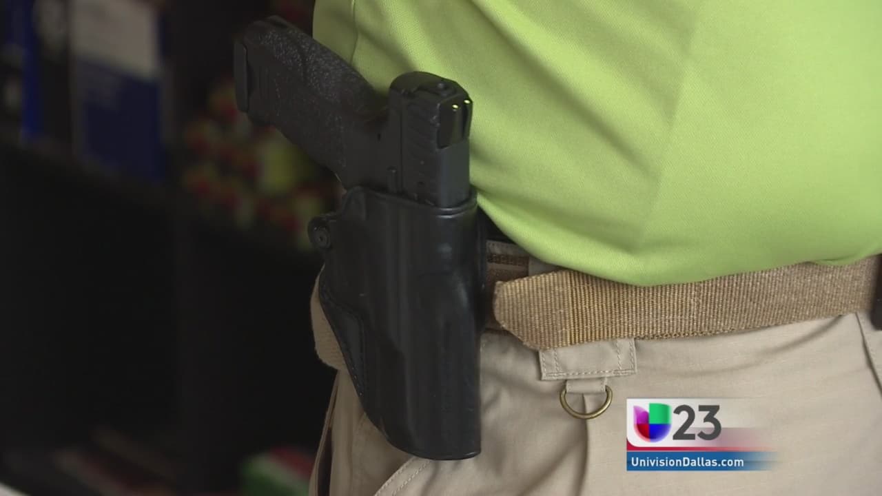 Ley de portación de armas en Texas creó un efecto inesperado