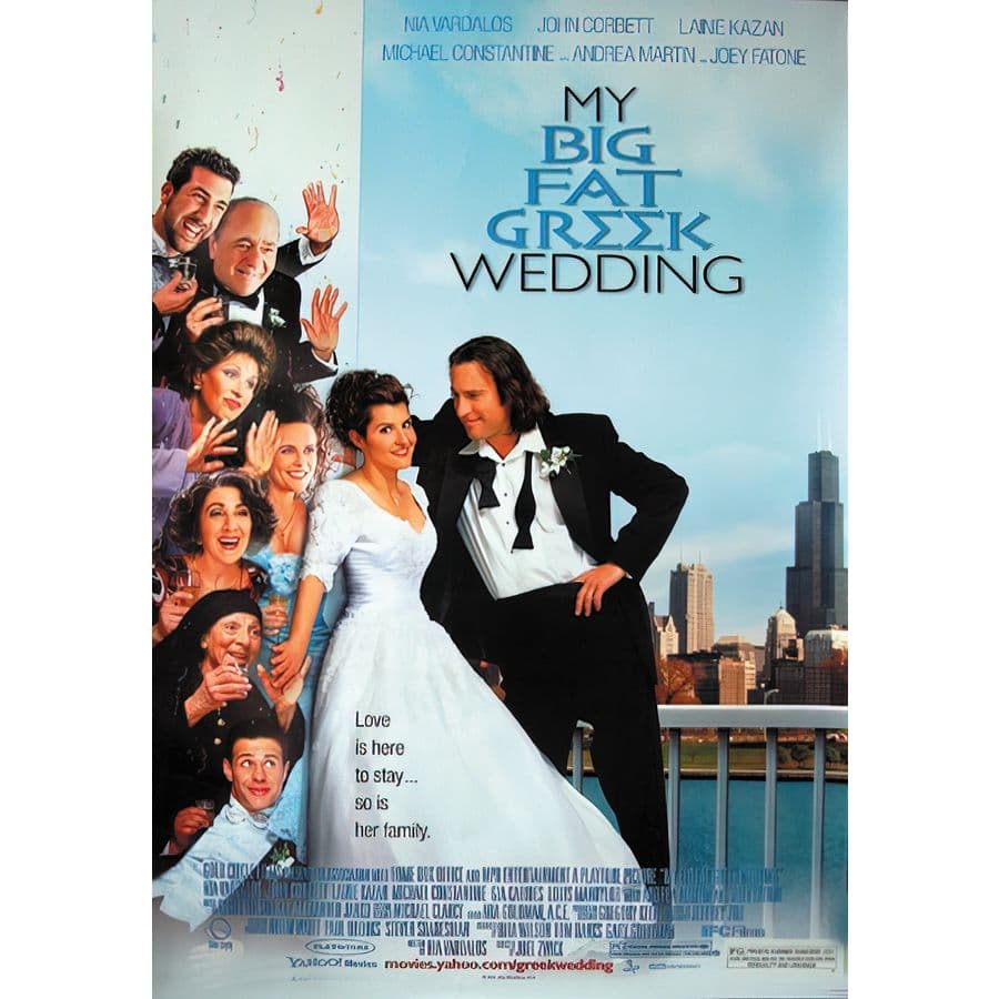 En 2002, se estrenó una nueva propuesta de 
<a href="https://www.univision.com/entretenimiento/cine-y-series/7-peliculas-que-muestran-que-el-matrimonio-no-es-tan-complicado-o-si-pero-poquito">comedia que se centraba en el matrimonio llamada 'Mi gran boda griega</a>' , la cual parecía que no destacaría a lo grande.