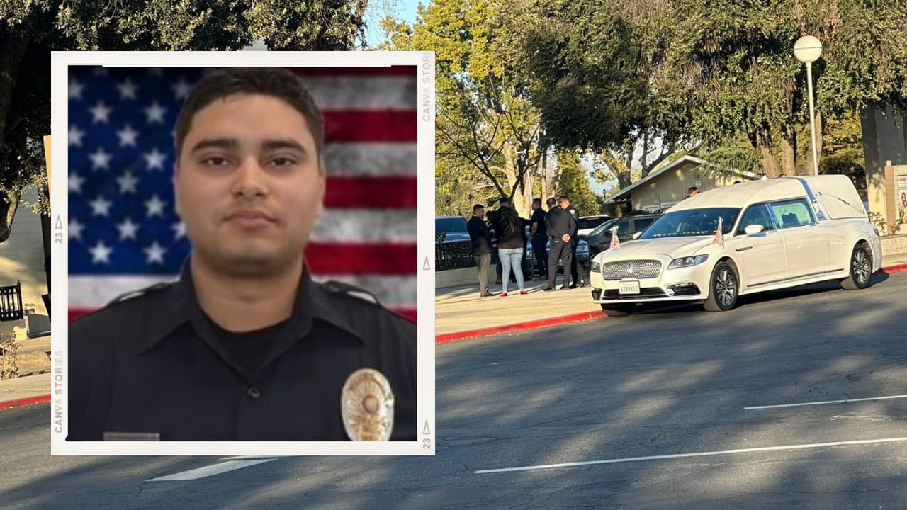 La tarde del miércoles 15 de febrero se celebró una misa de cuerpo presente en la iglesia de St. Jospeh, en Selma, para despedir al oficial Gonzalo Carrasco Jr.