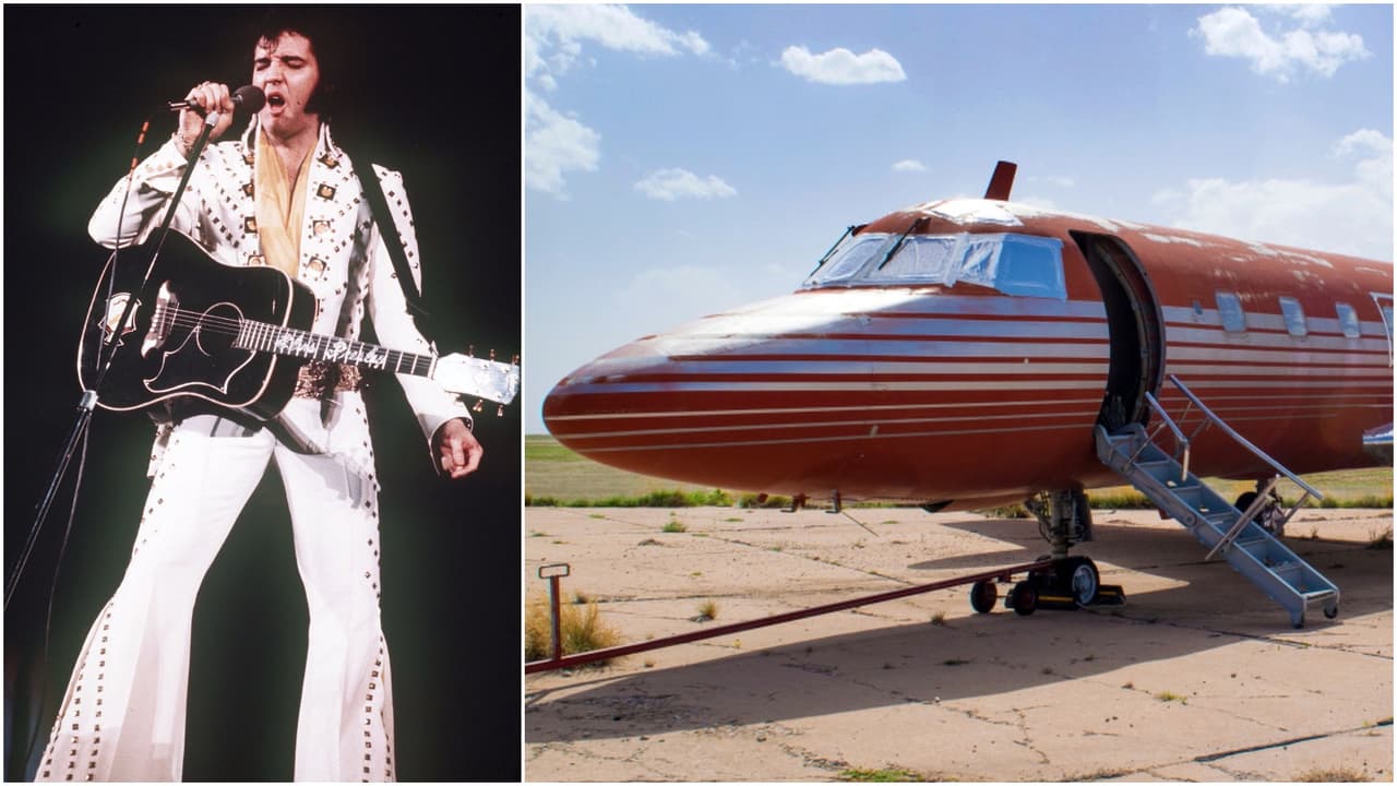 Jet privado de Elvis es vendido en subasta después de 35 años de abandono